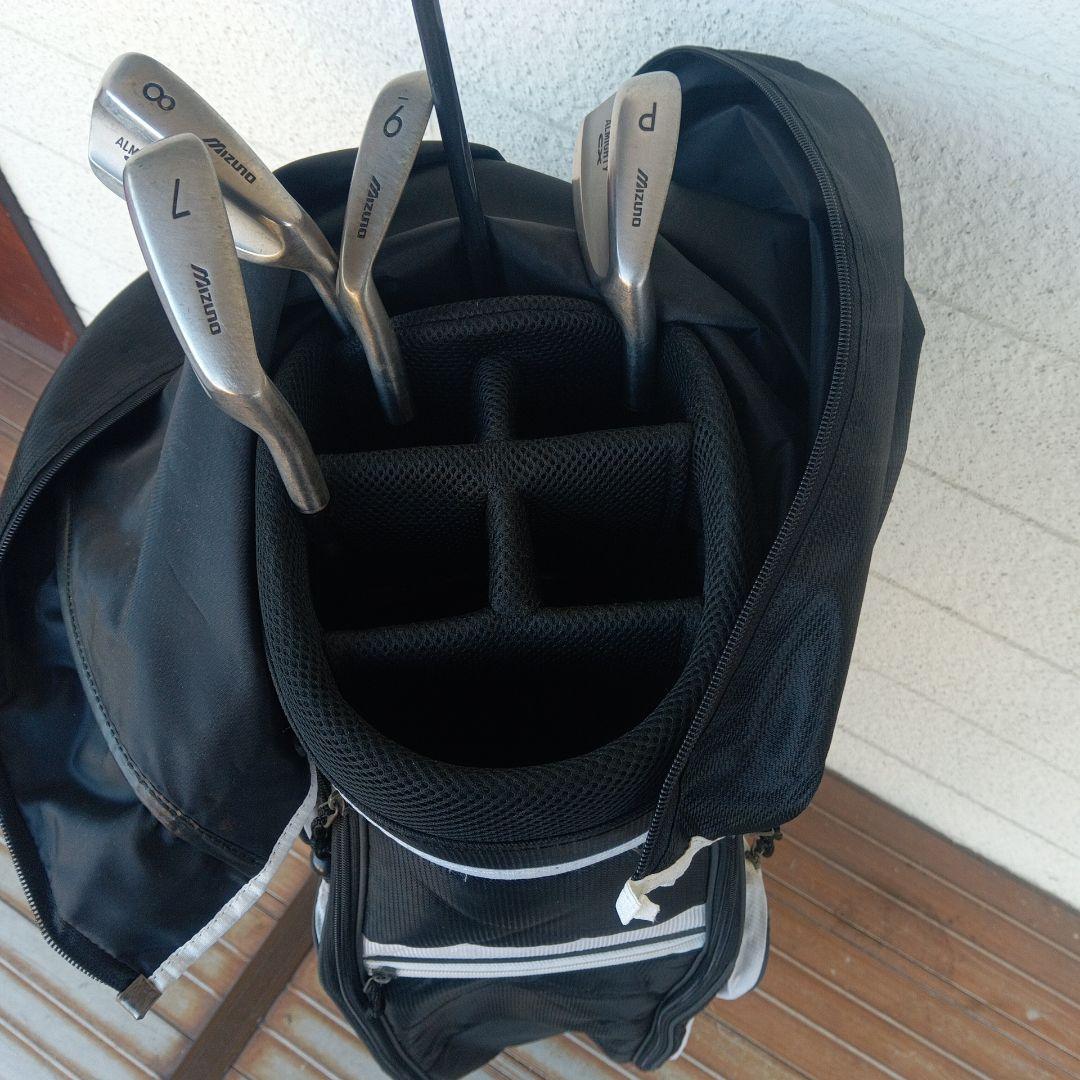 Fitway ゴルフバッグ ブラック/ホワイト