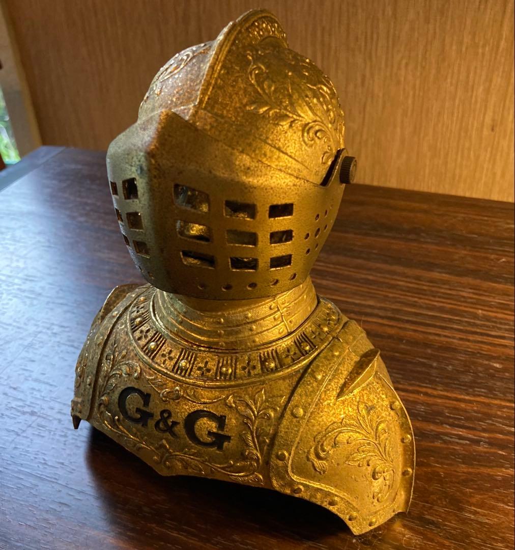 ニッカ ヴィンテージ 鎧 兜 甲冑 騎士 アンティーク 置物 昭和 レトロ 雑貨