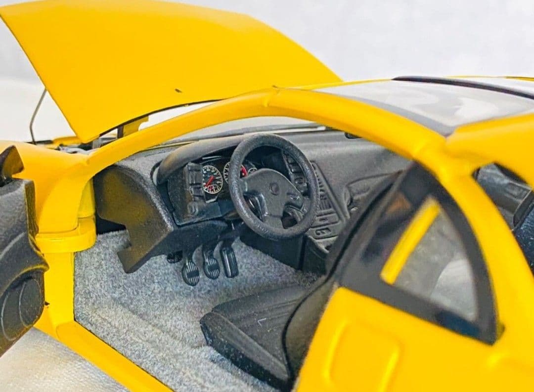 京商1/18 後期型左ハンドル　フェアレディZ300ZXyellow訳あり品