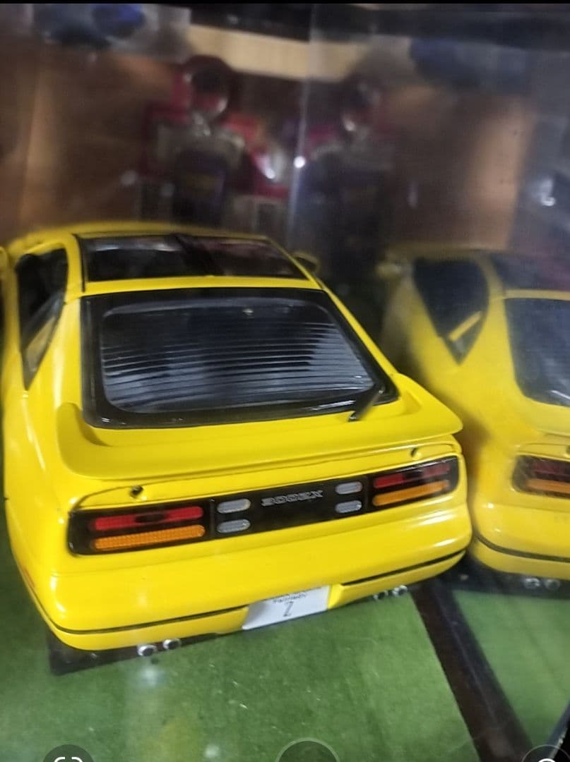 京商1/18 後期型左ハンドル　フェアレディZ300ZXyellow訳あり品