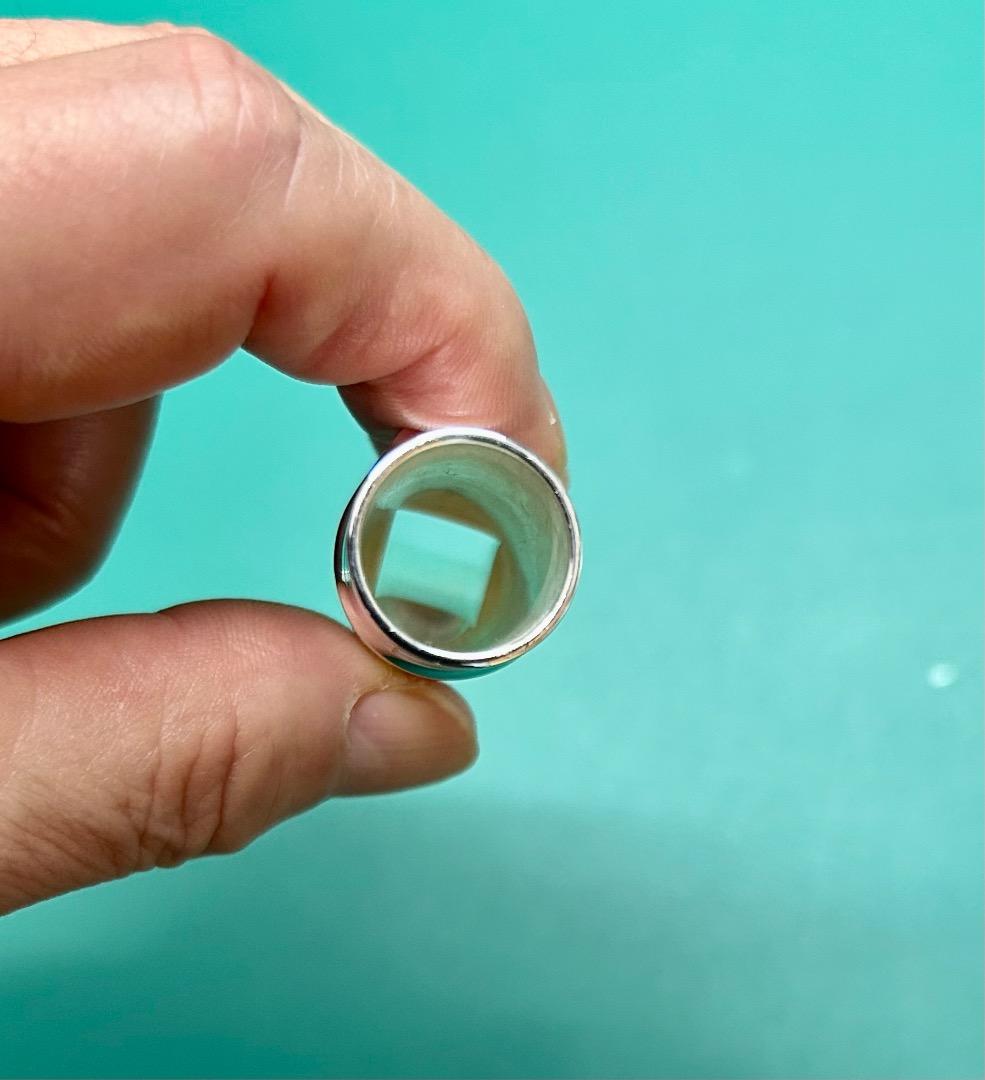 ヤナギサワ メタルマウスピース#6 アルトサックス用+付属リガチャー