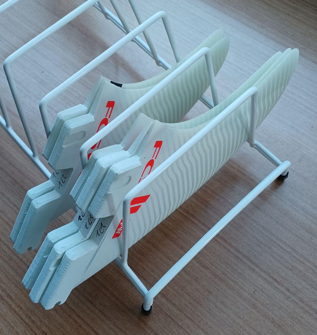 FCS II　FW　ファイヤーワイヤー　5枚セット　トライ+クアッドフィン　M