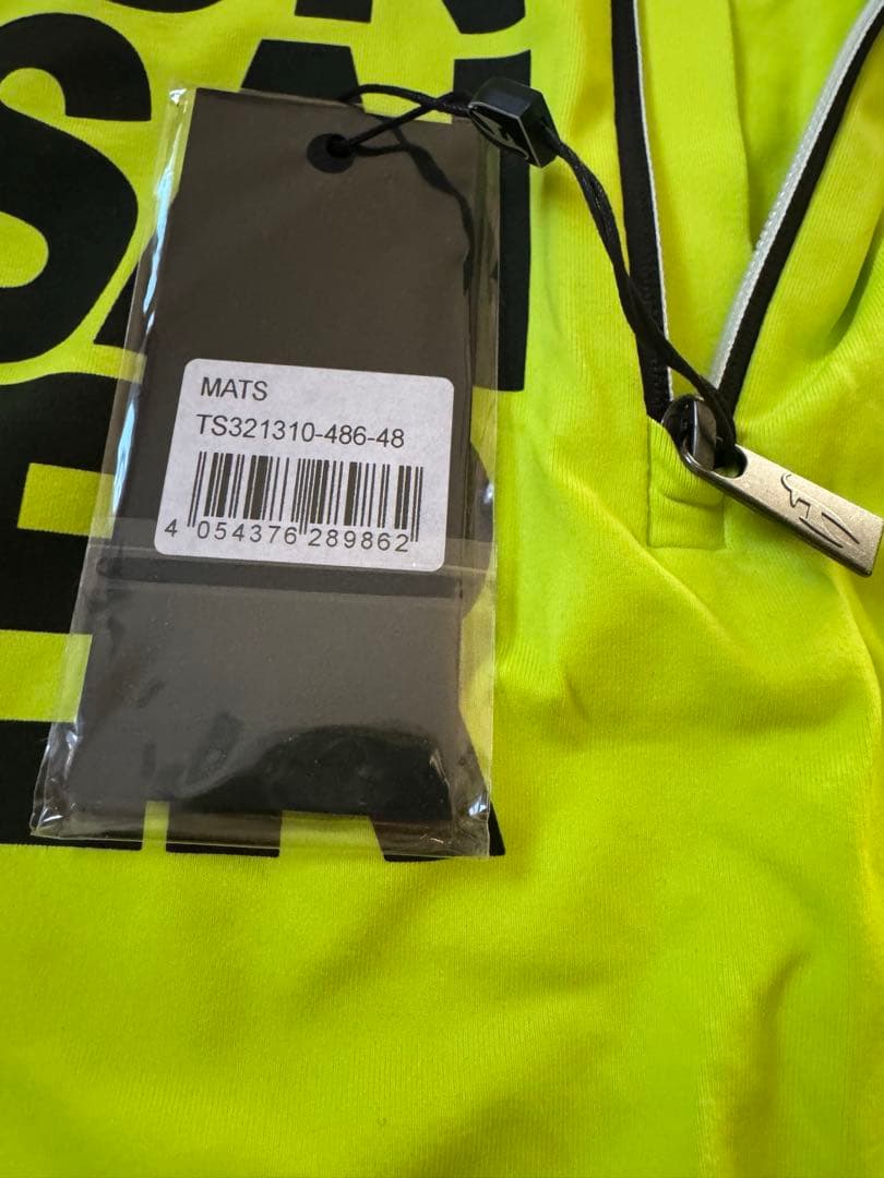 トニー・ザイラー 蛍光イエロー スキーウェア メンズ