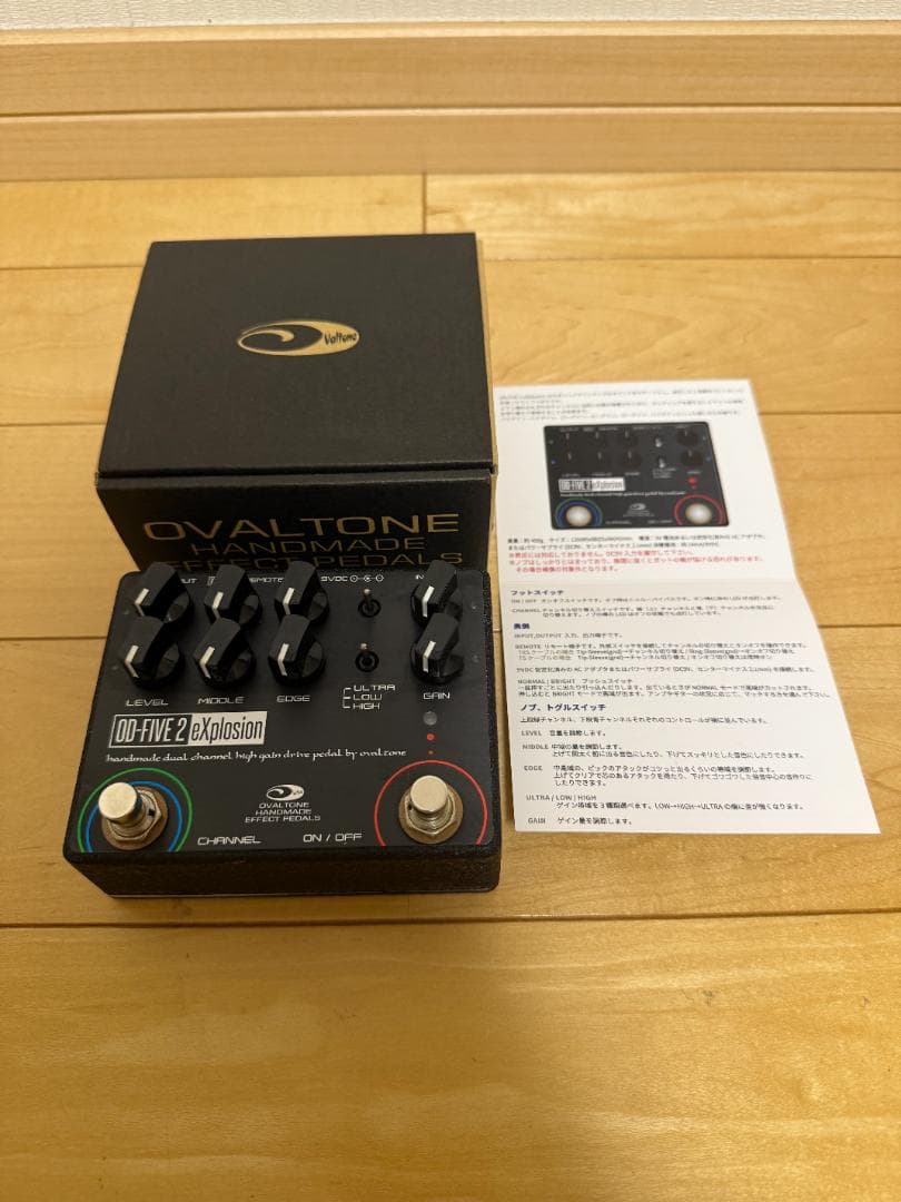 OVALTONE DD-FIVE 2 Explosion ハイゲインペダル 美品