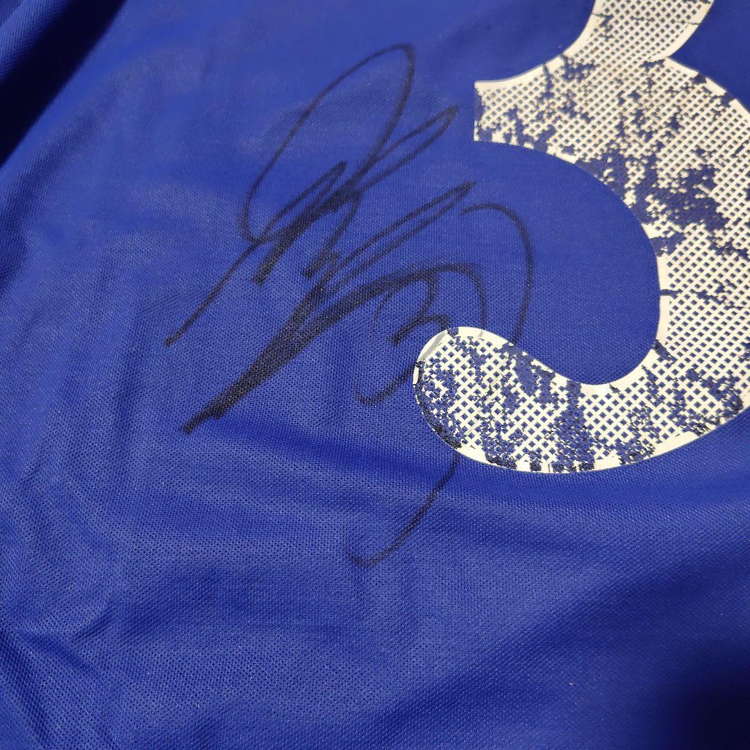 サッカー　日本代表ユニフォーム　相馬直樹選手モデル　サイン入り