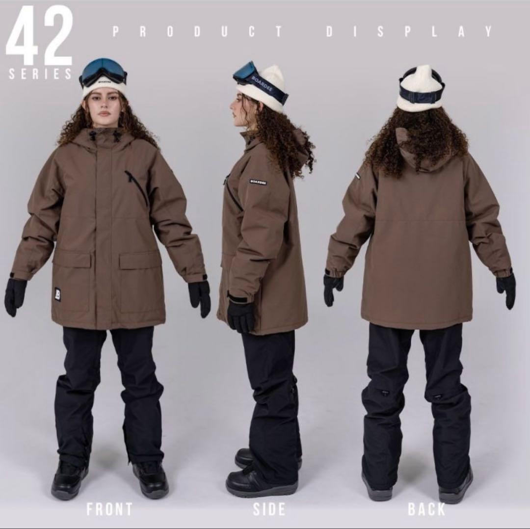 【美品】BOARDEE スノーウェア 上下セット Mサイズ