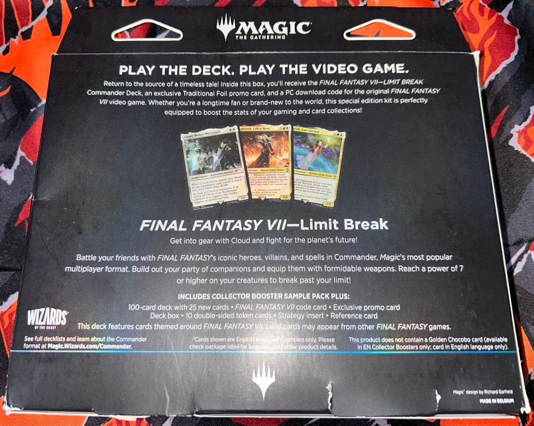 MTG FF 統率者デッキ リミットブレイク①GAME EDITION 米国限定