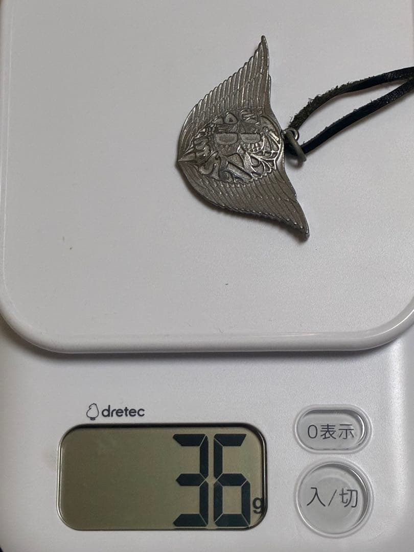 B'z 1994年　The 9th Blues グッズ　シルバーペンダント