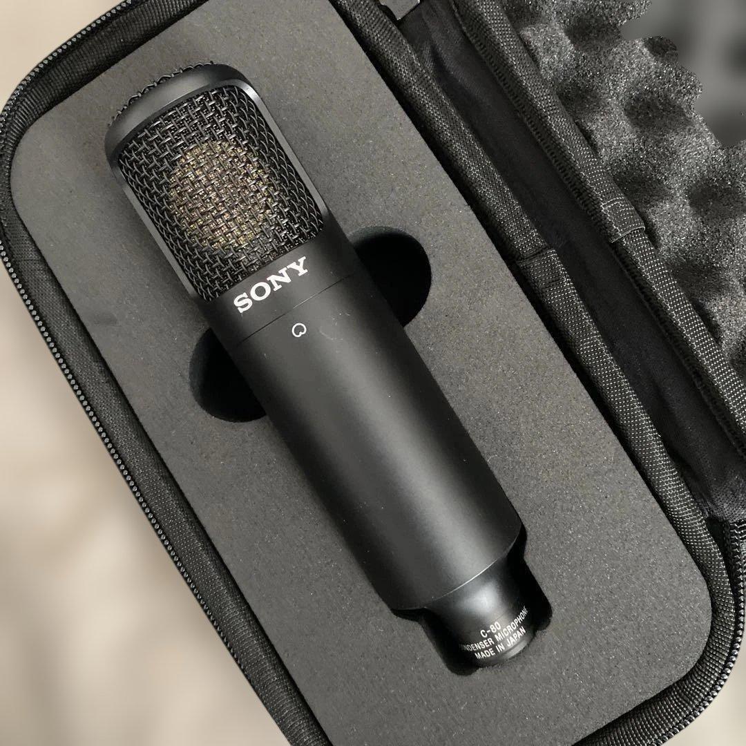 SONY C-80 コンデンサーマイク