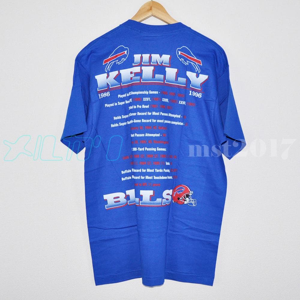 【ヴィンテージ 古着】NFL PRO PLAYER ジムケリー Tシャツ 引退