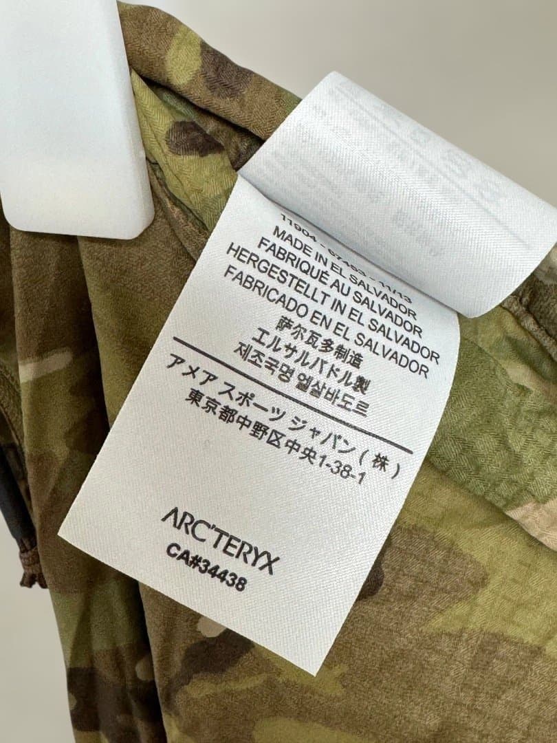 未使用 ARC'TERYX LEAF Wraith Pant マルチカムMサイズ