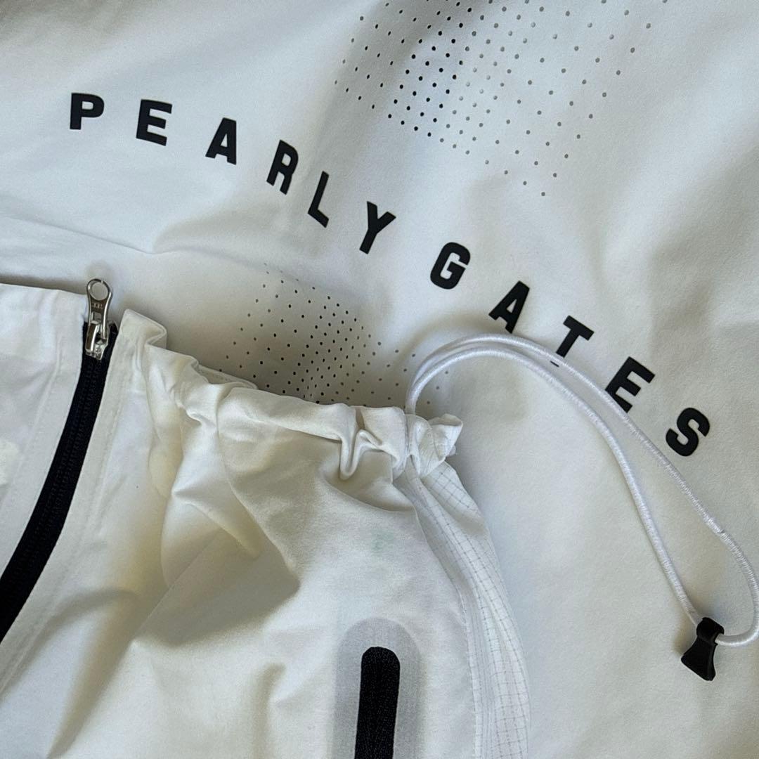 美品　パーリーゲイツ　ジャケット　ブルゾン　白　M〜L相当　薄手　スニード　4