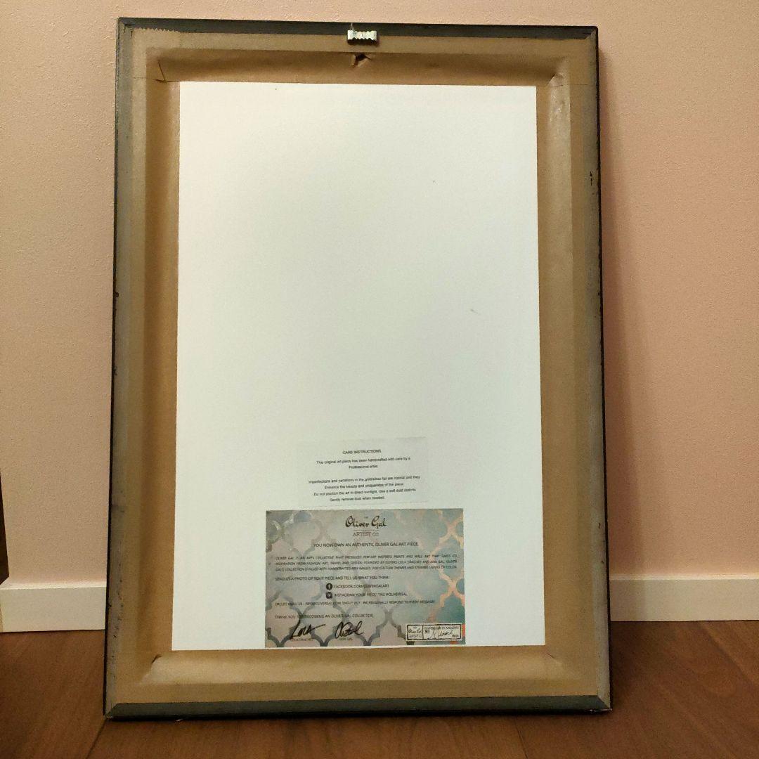 【限定品】オリバーガル Chandelier 1996 ブループリント金箔アート