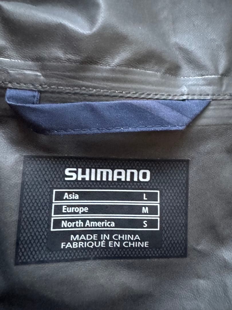 美品　シマノ GORE-TEX アングラーズシェルジャケット Lサイズ