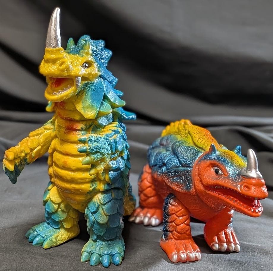 シーゴラス＆シーモンス「帰ってきたウルトラマン」登場（ブルマァク復刻）２体セット