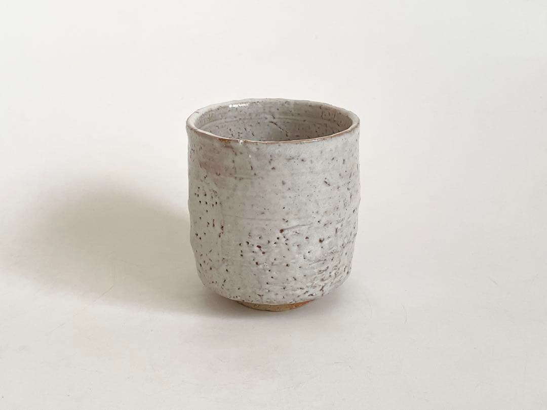 人間国宝　陶芸家　十一代　三輪休雪　三輪休和　萩焼　湯呑　ゆのみ　萩