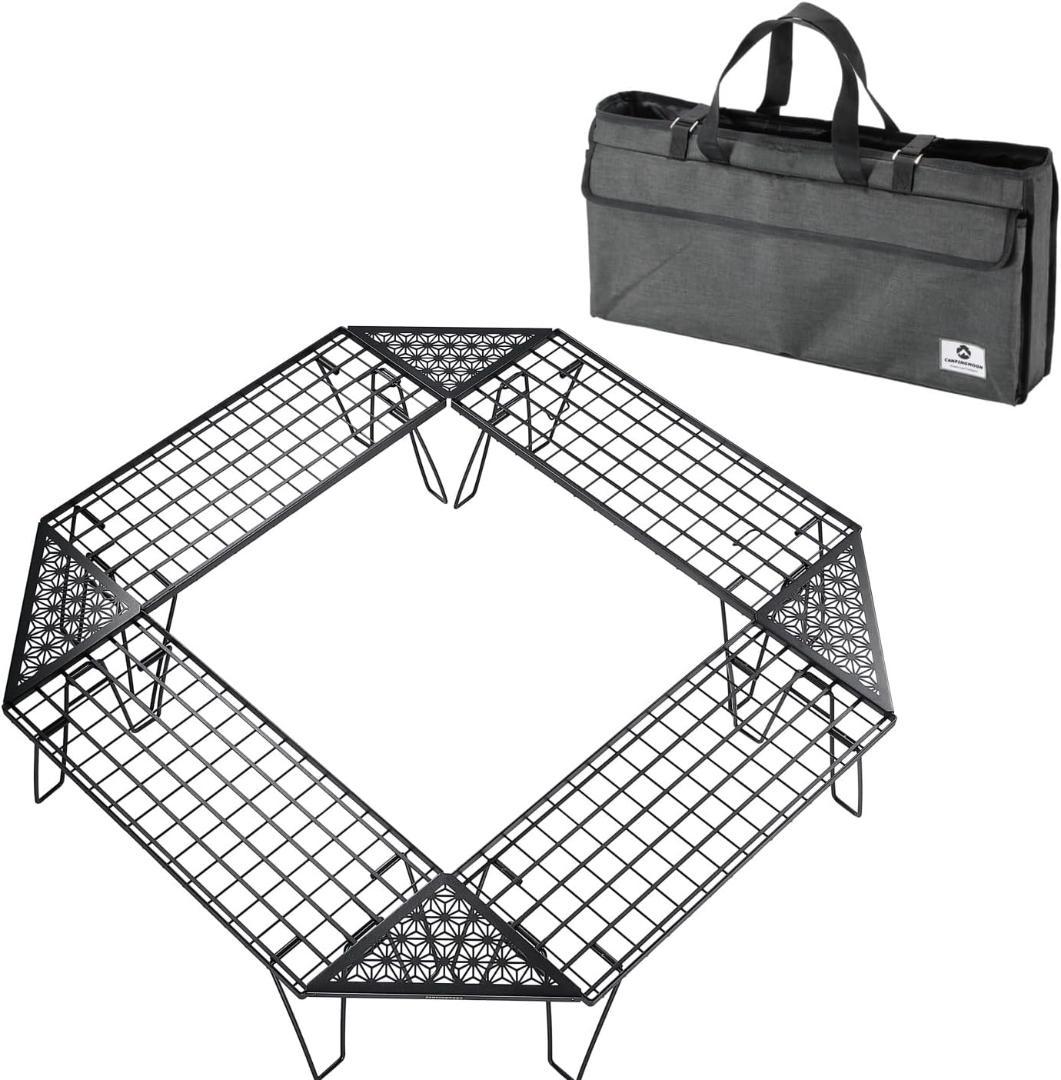 Campingmoon アウトドアテーブル ブラック