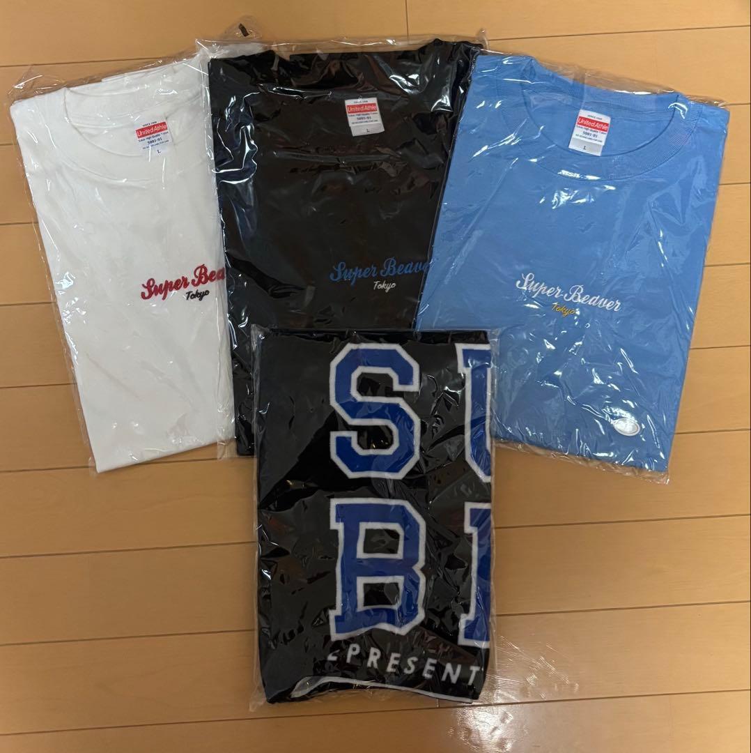 super beaver tokyo Tシャツ　タオル　4点セット Lサイズ