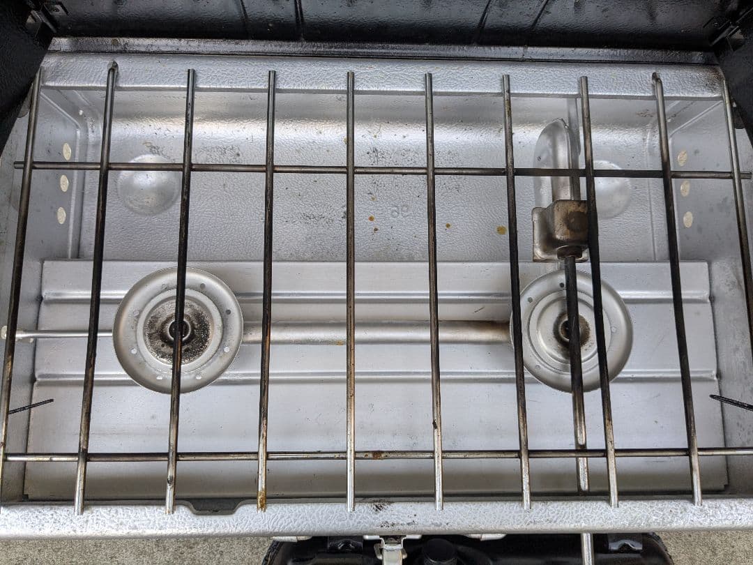 コールマン ツーバーナー 414 LIMITED ブラック×シルバー　動作確認済