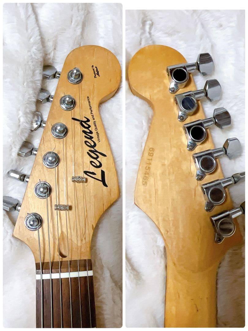 Legend レジェンド キャンディーアップルレッド ストラトタイプ