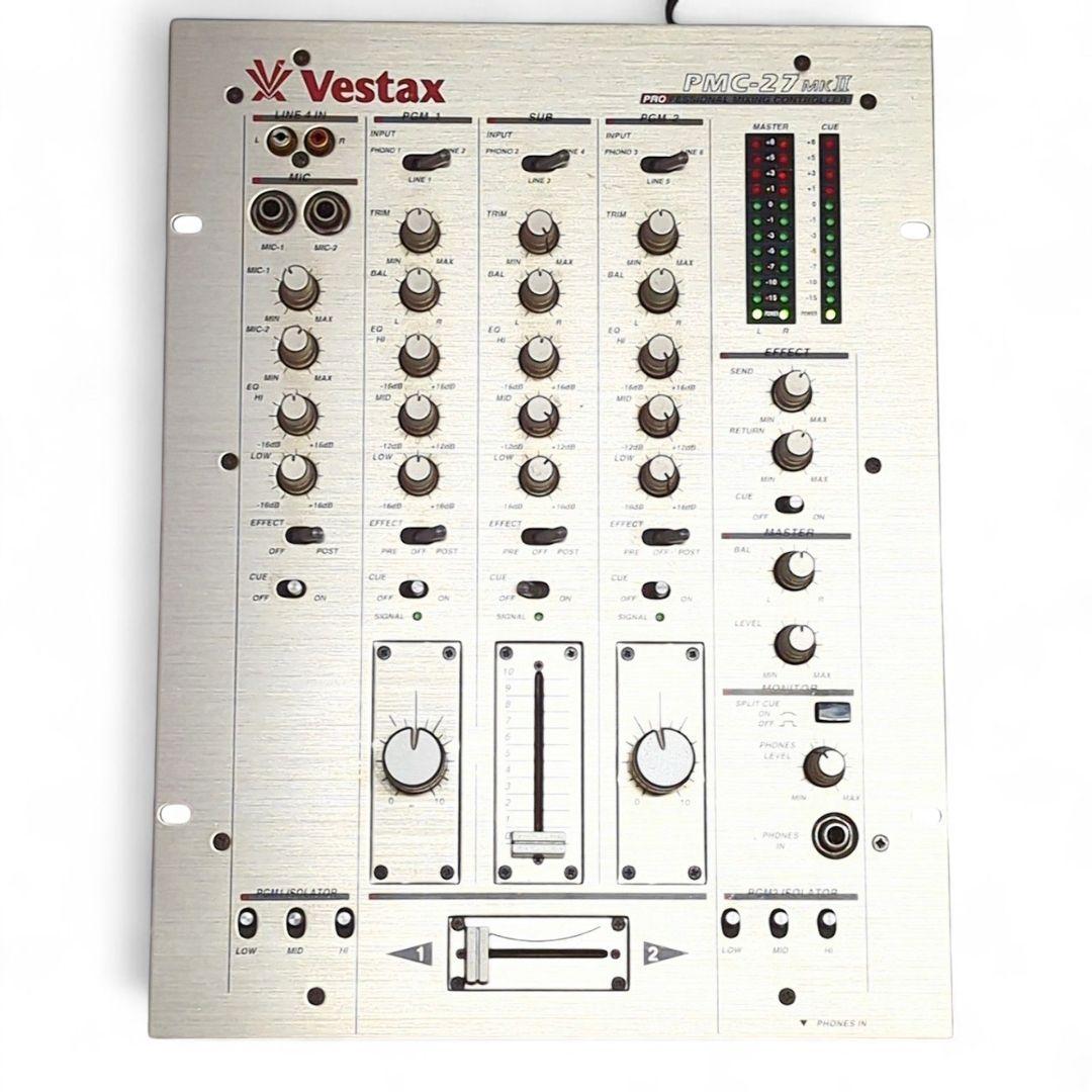 Vestax PMC-27 MKⅡ DJ MIXER DJミキサー