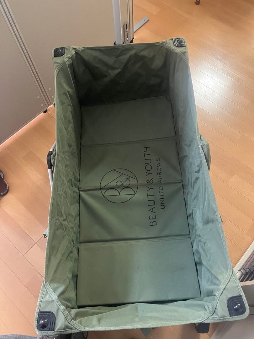 BEAUTY&YOUTH別注　コールマン　アウトドアワゴン　オリーブ　ミリタリー