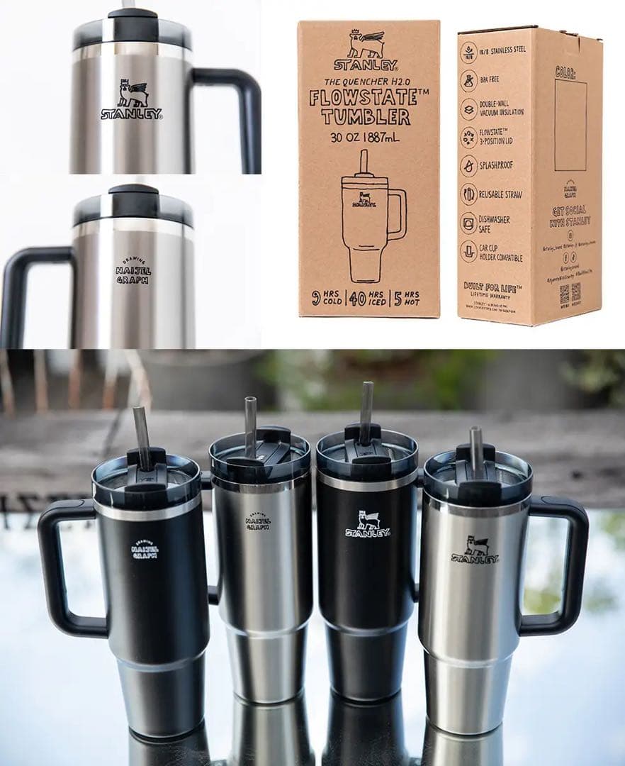 【▪️日本限定:未開封】スタンレー×ナイジェルグラフ