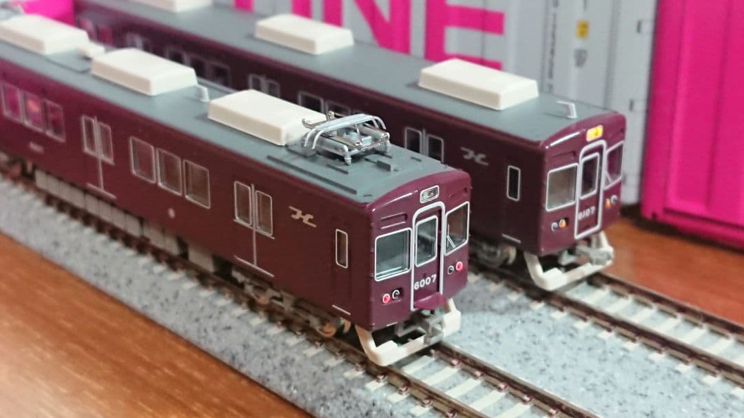 Nゲージ グリーンマックス 阪急6000系 旧塗装 8両貫通編成