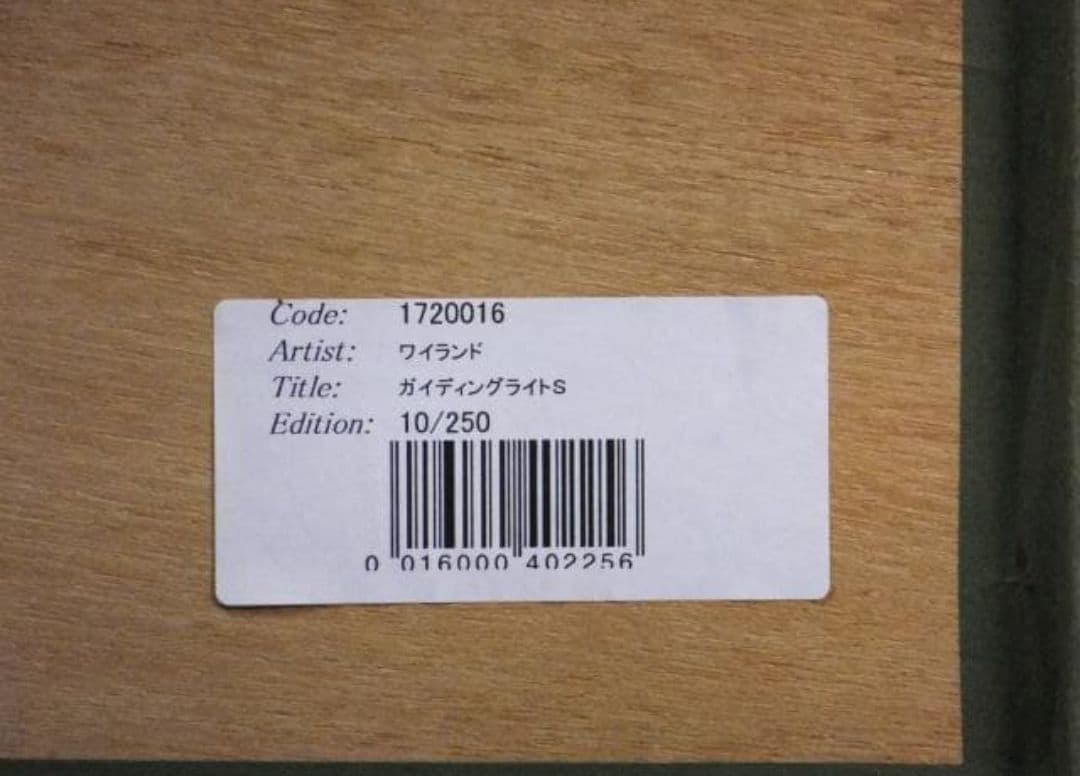 ロバート・ワイランド『ガイディングライト S』ミクストメディア 1121E