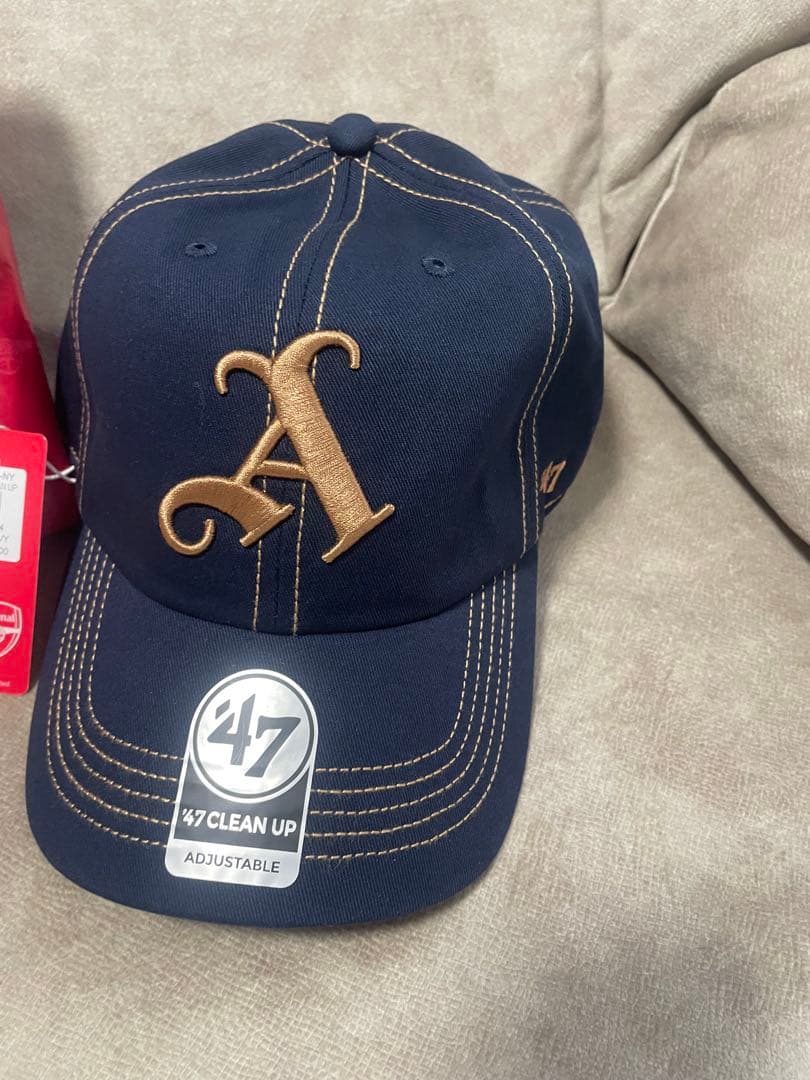 Arsenal 47 Brand キャップ ネイビー