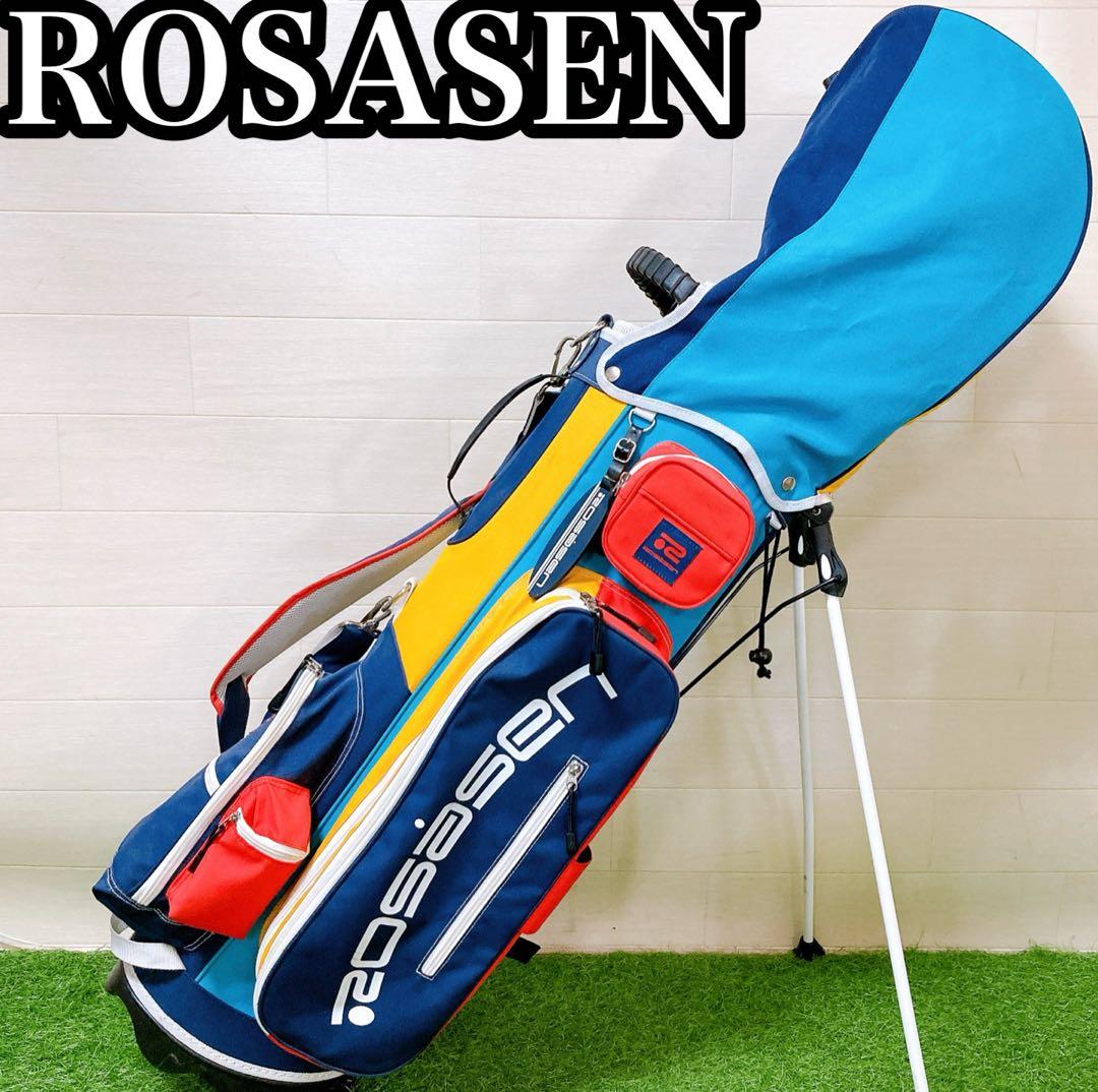 1ロサーセン rosasen GDO限定　カラフルスタンド式　キャディバッグ