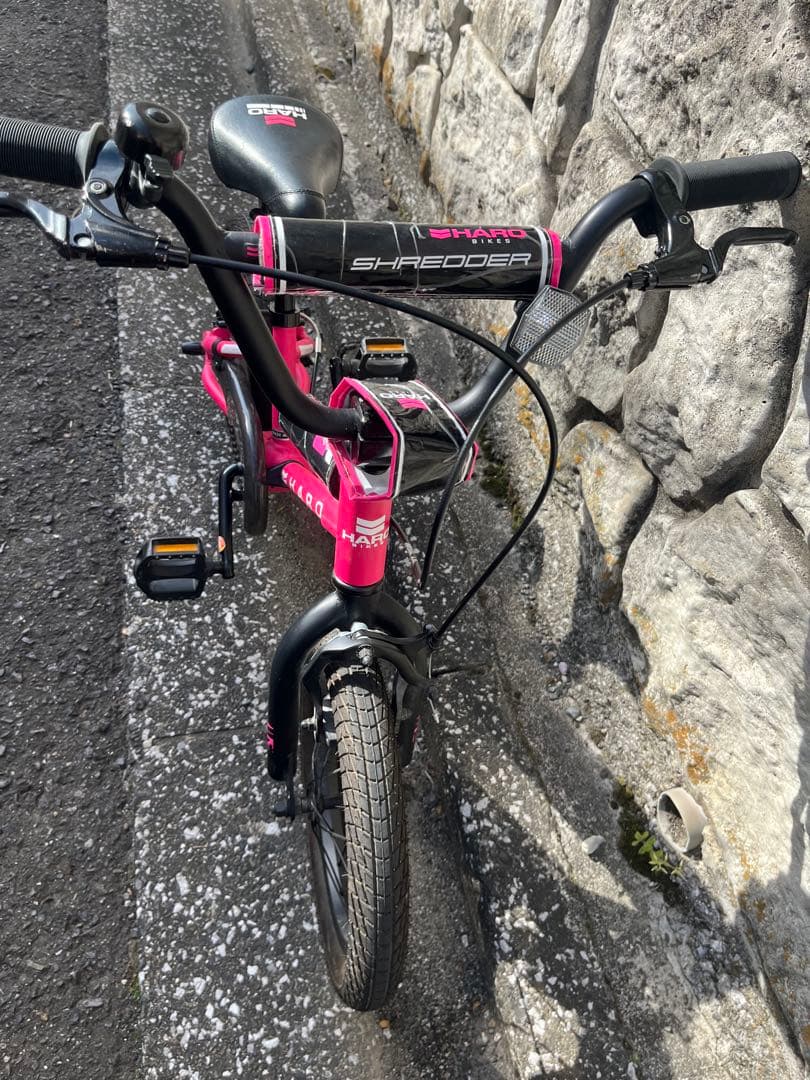 HARO BIKE シュレッダー14インチ未使用補助輪有【引渡優先、発送応相談】