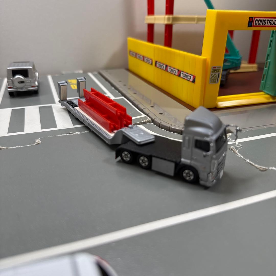 トミカ改造低床トレーラー