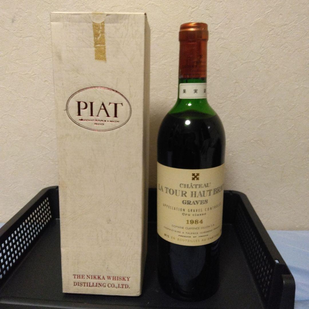シャトー・ラ・トゥール・オーブリオン・ルージュ1984年