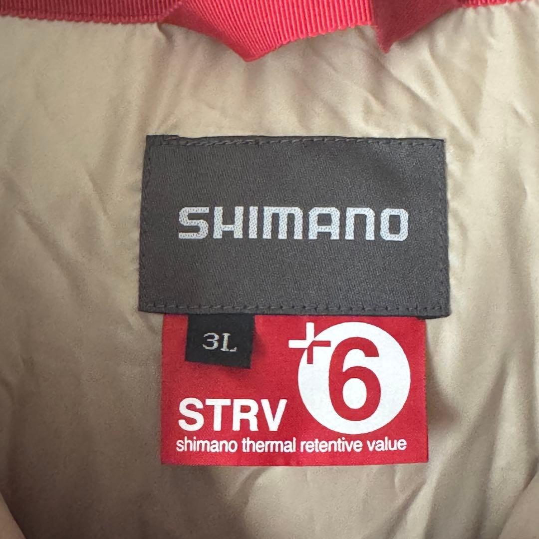 未使用保管品　シマノ サーマルスーツ ダウン上下 3L STRV+6