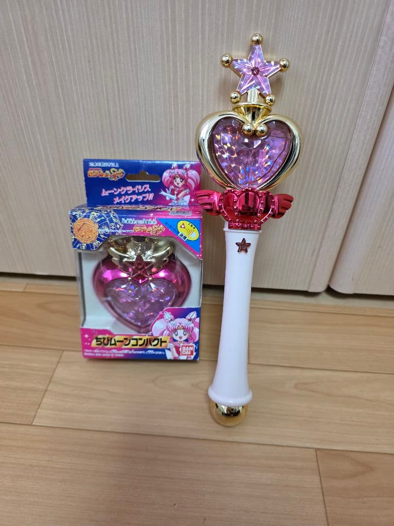 ちびムーンコンパクト　ピンクムーンスティック