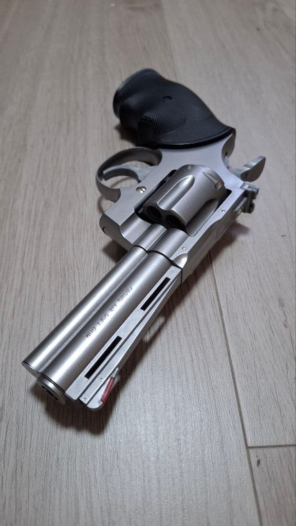 極美品　クラウンモデル　エアリボルバー　エアハンドガン　セット　ASGK承認済み