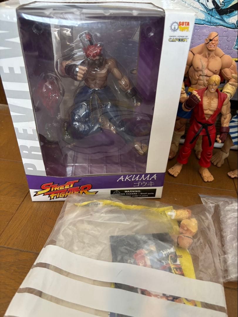 sota toys　ストリートファイターセット