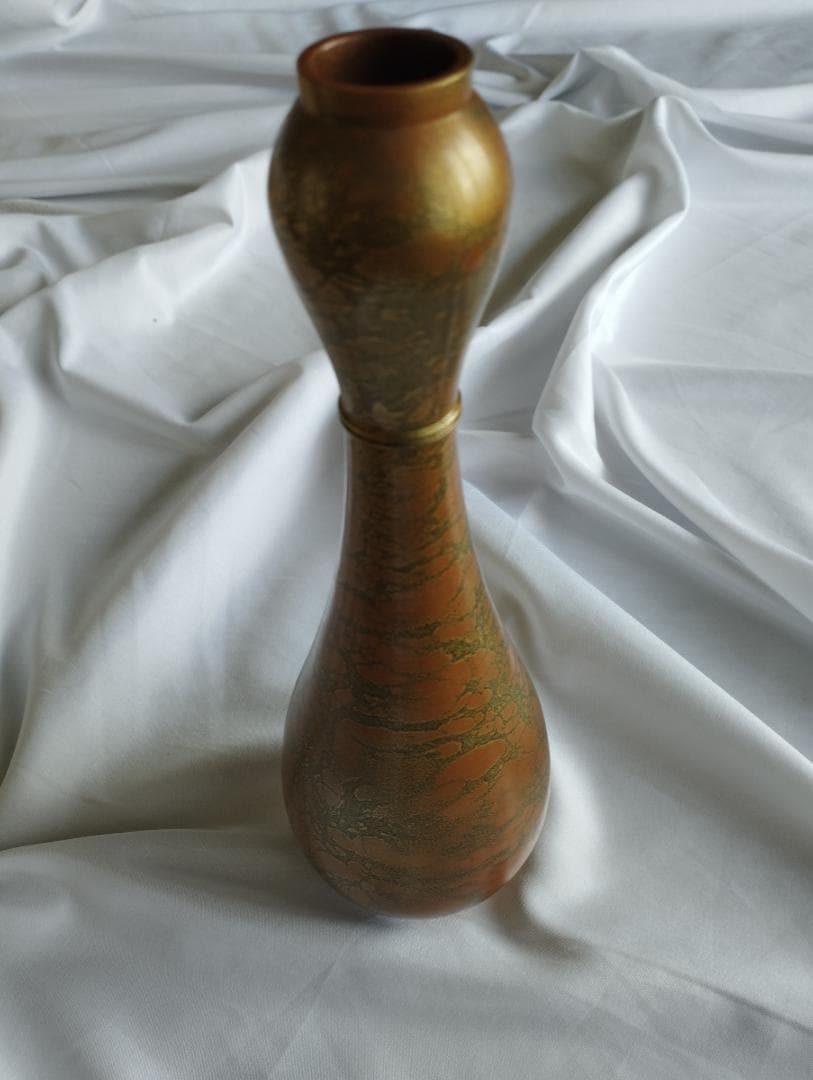 青銅花瓶　蔵出し　詳細不明