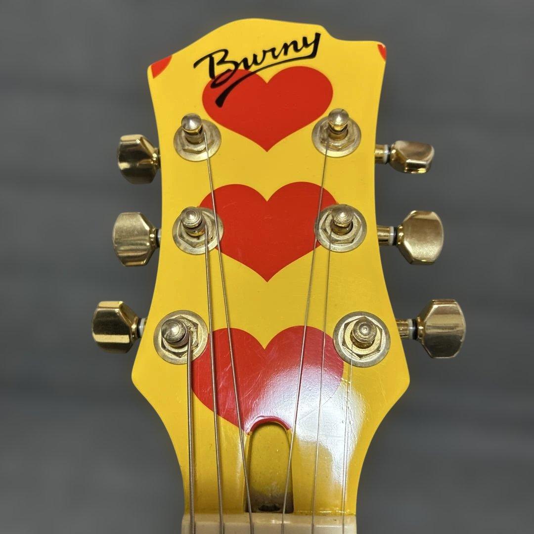 希少 BURNY YH-JR hideモデル アンプ内蔵 モッキンバード ギター