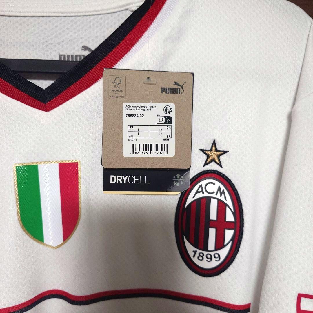 【ブラックフライデー】ACミラン テオ・エルナンデス　直筆サイン入り ユニ　L