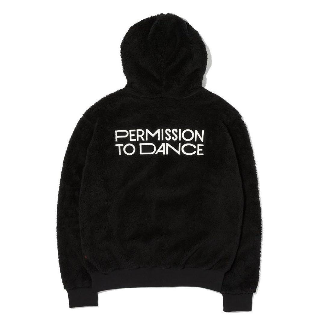 BTS PERMISSION TO DANCE ボア パーカー フーディー XL