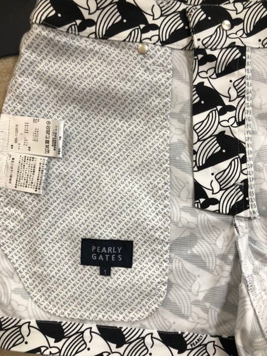 ※値下げ中　完売パーリーゲイツショートパン ツくじらプリントレディースサイズ1