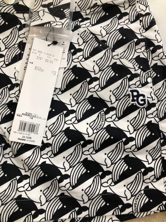 ※値下げ中　完売パーリーゲイツショートパン ツくじらプリントレディースサイズ1