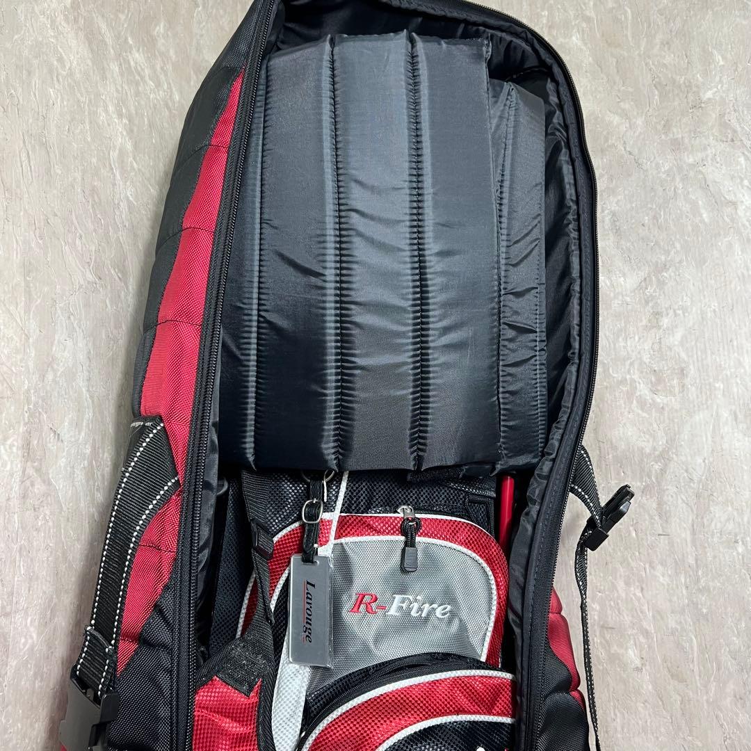 極美品 MAXFLI キャスター付 ゴルフトラベルカバー トラベルバッグ