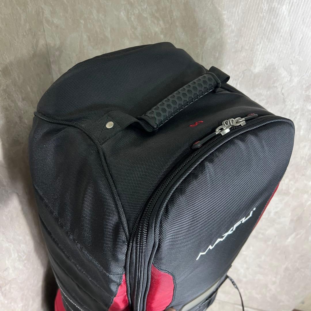 極美品 MAXFLI キャスター付 ゴルフトラベルカバー トラベルバッグ