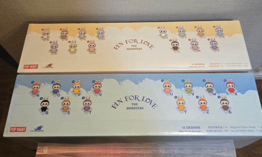 POPMAR ラブブ Pin for Love ぬいぐるみペンダント アソート