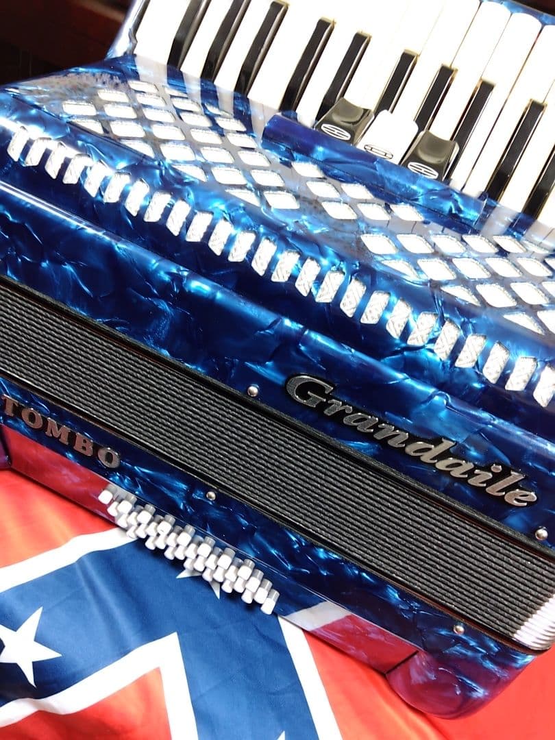 TOMBO Grandaile GT-32超レア青 簡易調律済新品パーツ交換多数