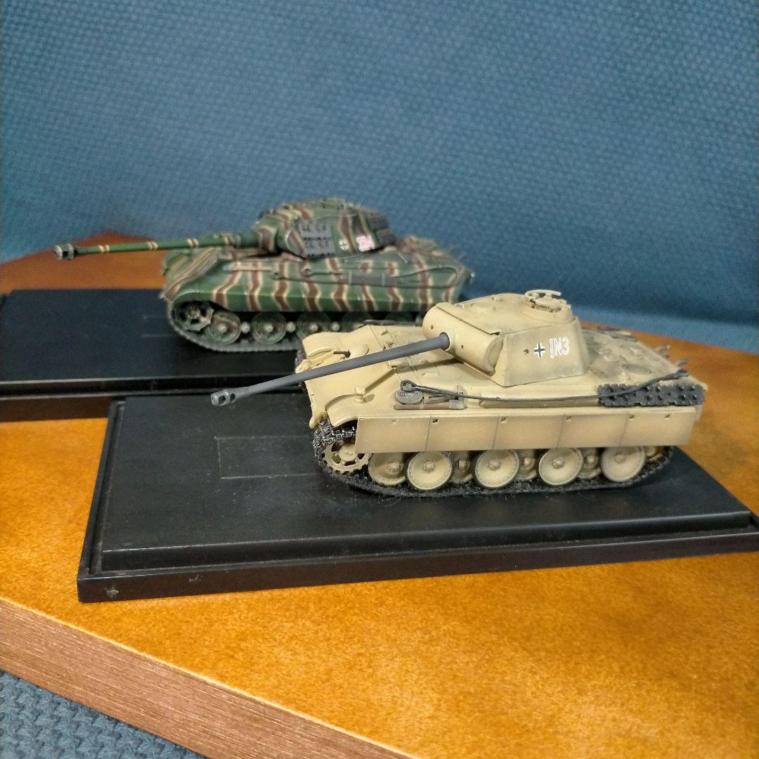 パンサーG 初期型　キングタイガー　ミニカー　ドラゴンアーマー　ドイツ軍　戦車