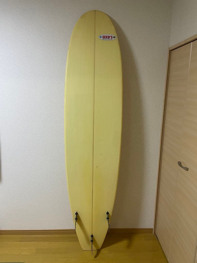 サーフボード 7'4\" イエロー